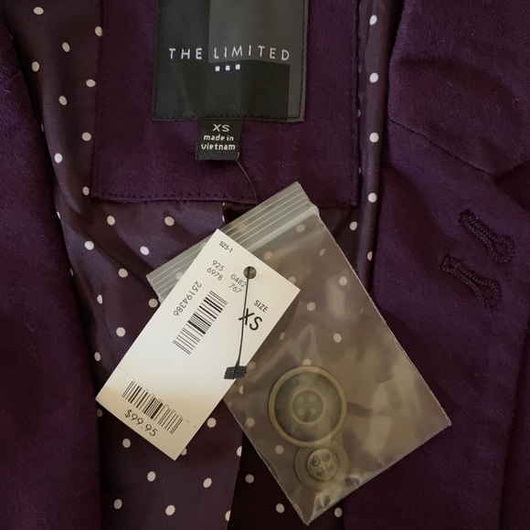 NWT The Limited Knit Blazer - Picture 3 of 4